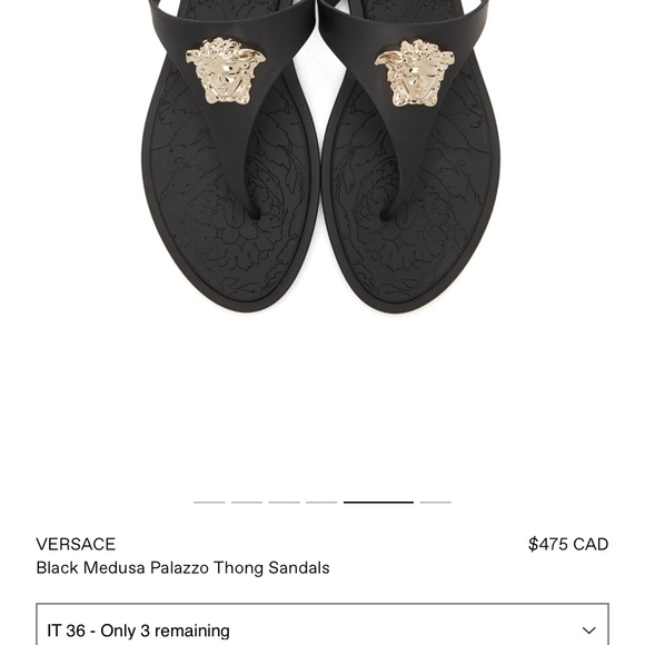 Brand new - Versace sandals - Picture 2 of 2